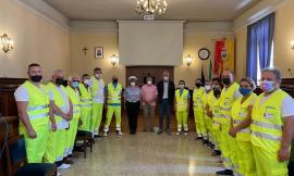 Civitanova, ricevuti in Comune i lavoratori della Minerva