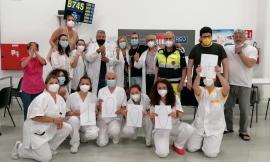 Civitanova, mille somministrazioni in un giorno al centro vaccinale: "Impegno costante"