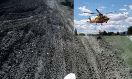 Potenza Picena, rovinosa caduta al crossodromo: giovane motociclista trasportato a Torrette