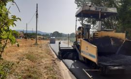 San Severino, nuovo asfalto sulla Rocchetta - Caruccio coi proventi delle multe