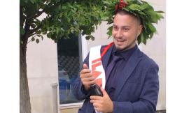 Treia, corona d'alloro per Andrea Clementi: laurea in Scienze Pedagogiche