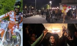 Potenza Picena, una veglia di luci e suoni per ricordare Luca Corradini (FOTO)