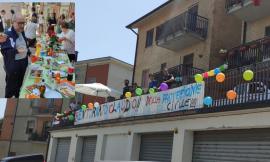L'incubo del Covid finisce dopo 8 mesi: grande festa per il ritorno a casa di Claudio Corridoni (FOTO e VIDEO)