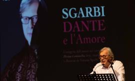 L'amore nella Divina Commedia raccontato da Sgarbi: folla di pubblico a Civitanova