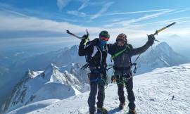 Dai banchi di scuola a Passo Treia fino alla cima dal Monte Bianco: la storia di Riccardo e Luca