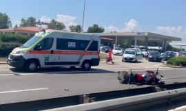 Montecosaro, incidente in superstrada: interviene l'elisoccorso, traffico in tilt (FOTO)