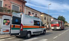 Civitanova, donna cade in casa: intervengono i vigili del fuoco e il 118