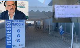 Civitanova, hub vaccinale chiuso pomeriggi e weekend: "Quale strategia ha la Regione per combattere il virus?"