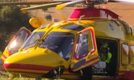 Tolentino, auto contro moto: 44enne a Torrette in eliambulanza