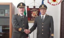 Macerata, cambio alla guida dei Vigili del Fuoco: Mauro Caprarelli è il nuovo comandante