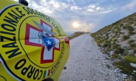 Rovinosa caduta con la moto da enduro: turista inglese soccorso in eliambulanza