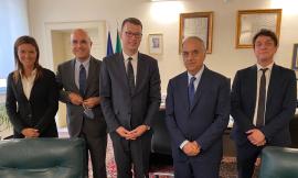 L'ambasciatore della Lituania in visita a Unimc