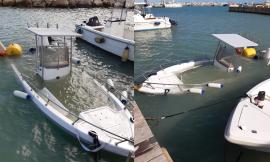 Civitanova, affonda una barca da diporto. Santori:"Indifferenza generale sulla sicurezza"