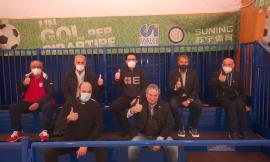 Tolentino, centro sportivo "Gattari": taglio del nastro per le nuove tribune