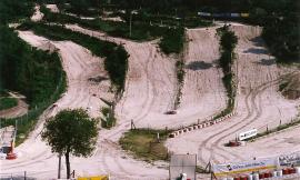 Cingoli, rovinosa caduta al crossodromo: motociclista trasportato a Torrette