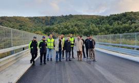 Cingoli, riaperto il viadotto Castreccioni