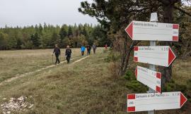 Anello del monte San Pacifico, inaugurati i nuovi sentieri del Cai