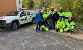 San Severino, esonda il fiume Potenza ma è solo un'esercitazione della Protezione Civile