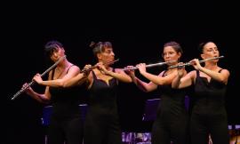 Macerata, il Quartetto Fata conquista il teatro Lauro Rossi col suo originale "concerto-sconcerto"