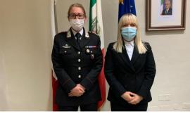 San Severino, sicurezza: il sindaco incontra il neo comandante dei carabinieri