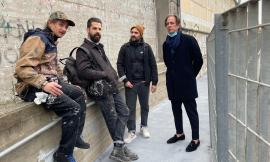 Nuovo look per il sottopasso "Esso": Civitanova accoglie gli artisti di 'Continente creativo'