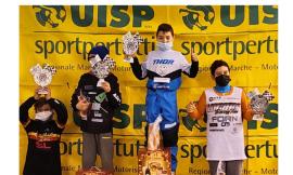 Tolentino, chiusa una stagione da sogno per il baby Santecchia: primo nella categoria mini cross 65