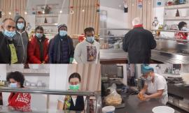 Macerata, pranzo di Natale della Croce Verde all'insegna della solidarietà: 150 i presenti