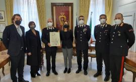 Potenza Picena, consegnato attestato di merito al comandante Del Moro