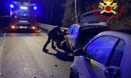 Pollenza, incidente in superstrada: tre feriti trasferiti al pronto soccorso (FOTO)