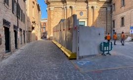 Recanati, passerelle non a norma nel cantiere: dopo la sospensione ripresi i lavori della scuola di San Vito