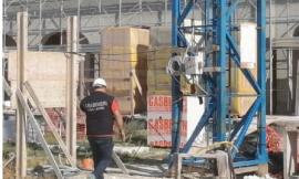 Nei cantieri non si rispettano le norme di sicurezza: lavori sospesi a Tolentino e Porto Recanati