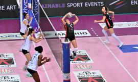 Volley A2, la CBF Balducci HR Macerata piega al tie break la Siegel Marsala