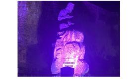 Camerino, Giornata dell'epilessia: il monumento Vitalini si illumina di viola