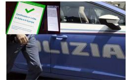 Caos in ospedale, rifiuta di mostrare il Green Pass e colpisce con una testata guardia giurata: denunciato 50enne