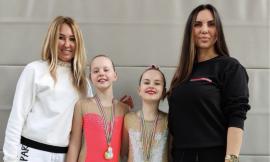 Ginnastica ritmica, la scuola "Sport Fire" di Civitanova conquista 8 medaglie al Campionato Regionale