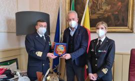 Civitanova, il sindaco Ciarapica incontro il comandante di vascello Donato De Carolis