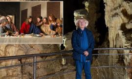 Dante Ferretti e Francesca Lo Schiavo, il messaggio di pace dei Premi Oscar dalle Grotte di Frasassi (VIDEO)