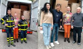 Da Petriolo all'Ucraina: imprenditore dona oltre mille paia di scarpe per bambini all'Unicef
