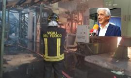 Incendio Cosmari, Parcaroli: "Stiamo lavorando per evitare problemi ambientali"