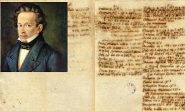 Ritrovato a Napoli un manoscritto inedito di Giacomo Leopardi 16enne