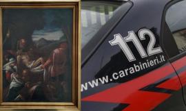 Matelica, dipinto rubato dal museo Piersanti. Ritrovato dai Carabinieri dopo 46 anni: era in vendita online