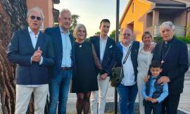 Civitanova, piazzale intitolato all'imprenditore Tosino Torresi: "Esempio per le nuove generazioni"