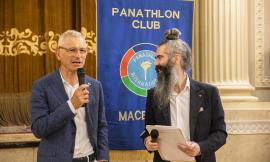 Macerata, Fabrizio Ravanelli ospite del Panathlon: "La mia favola è cresciuta grazie al sacrificio"