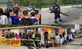 Gagliole, i volontari della Protezione Civile protagonisti per un giorno alla scuola "De Giorgi"