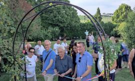 Corridonia, inaugurato l’orto di Pace della comunità San Claudio: “Curare per curarsi” (FOTO)