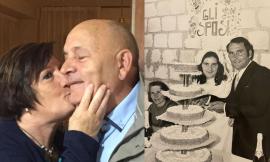 Nozze d'oro a Cessapalombo: Giancarlo e Silvana festeggiano 50 anni di matrimonio