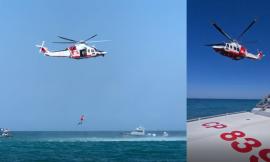 Civitanova, naufrago soccorso in mare, ma è solo una simulazione. Ritucci: "Invito alla responsabilità"