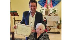 Tolentino festeggia un'altra "nonnina" centenaria: Maria Nardi raggiunge il grande traguardo