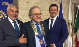 Tolentino, serata di gala al Rotary Club. Ospite il nuovo governatore Paolo Signore