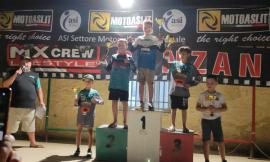 Motocross, vittoria in notturna per l'enfant prodige Fabio Santecchia